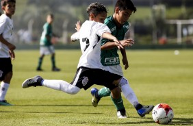 Corinthians e Palmeiras jogaram na categoria sub-11