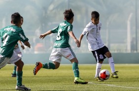 Corinthians e Palmeiras jogaram na categoria sub-11