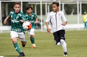 Corinthians e Palmeiras jogaram na categoria sub-11