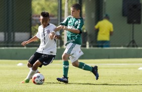 Corinthians e Palmeiras jogaram na categoria sub-11