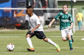 Corinthians e Palmeiras jogaram na categoria sub-11