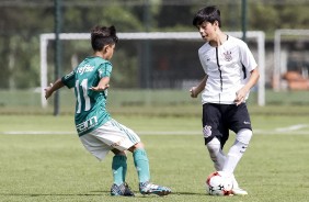 Corinthians e Palmeiras jogaram na categoria sub-11