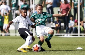 Corinthians e Palmeiras jogaram na categoria sub-11