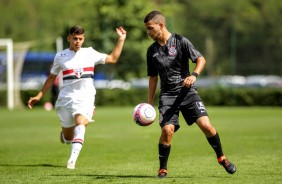 Corinthians enfrentou o São Paulo pelo campeonato paulista sub-15