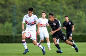 Corinthians enfrentou o São Paulo pelo campeonato paulista sub-15