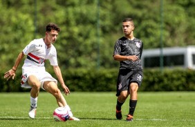 Corinthians enfrentou o São Paulo pelo campeonato paulista sub-15