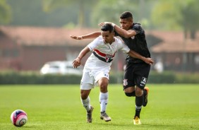 Corinthians enfrentou o São Paulo pelo campeonato paulista sub-15