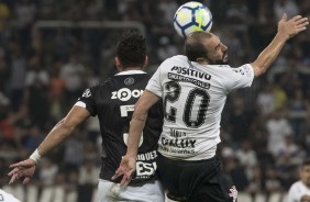 Jogadores do Corinthians lutaram até o fim para segurar a vitória