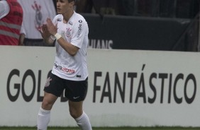 Jogadores do Corinthians lutaram at o fim para segurar a vitria