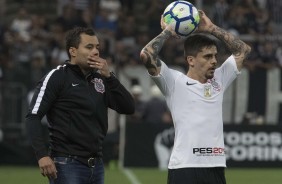 Jogadores do Corinthians lutaram até o fim para segurar a vitória