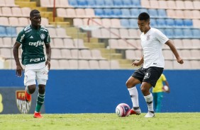 Fabrcio Oya na final do Paulista Sub-20, contra o Palmeiras