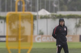 Jair Ventura comandou o treino desta segunda-feira em preparao para duelo contra o Atltico-PR