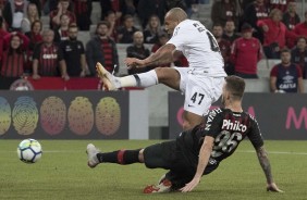 Emerson Sheik durante o jogo contra o Atltico-PR