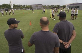 Comisso tcnica prepara a equipe para duelo contra  a Chapecoense, pelo Brasileiro