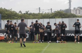 Timo treina pela ltima vez antes do jogo contra a Chapecoense