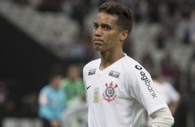 Pedrinho também começou dentre os titulares no último jogo do Timão na Arena, nesta temporada
