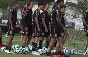 Jogadores seguem treinando para fazer seu último jogo da temporada, contra o Grêmio