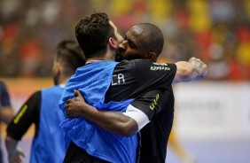 Corinthians/UNIP durante goleada contra o Sorocaba, pela Liga Paulista de Futsal