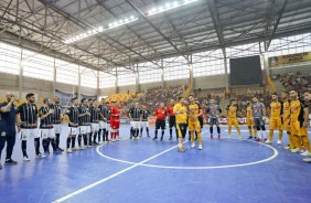 Corinthians/UNIP goleia Sorocaba e se aproxima do ttulo da Liga Paulista de Futsal