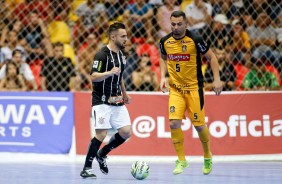 Murilo durante a goleada sobre o Sorocaba, pela Liga Paulista de Futsal