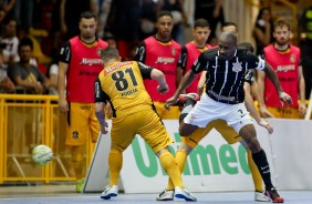 Nenê foi uma das estrelas na goleada sobre o Sorocaba, pela Liga Paulista de Futsal