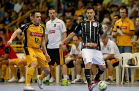 Renatinho em partida contra o Sorocaba, pela Liga Paulista de Futsal