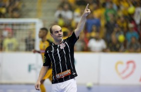 Wilde foi uma das estrelas contra o Sorocaba, pela Liga Paulista de Futsal