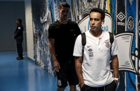 Jadson chegando na Arena do Grêmio, pelo último jogo do Campeonato Brasileiro
