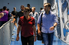 Jair Ventura antes do jogo contra o Grêmio, o último pelo Campeonato Brasileiro 2018