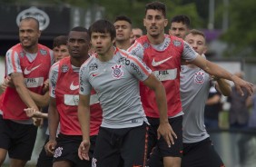 Timão faz último treino antes de enfrentar o Grêmio, pelo Campeonato Brasileiro