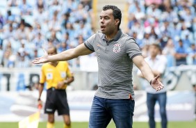 Jair Ventura saiu derrotado em sua última partida como treinador do Corinthians