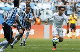 O maestro Jadson durante jogo diante o Grmio, pela ltima rodada do Campeonato Brasileiro