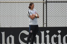 Cássio treina pelo segundo dia na temporada 2019