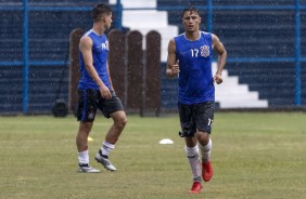Treino da equipe sub-20 preparando para a Copa So Paulo de Futebol Jr