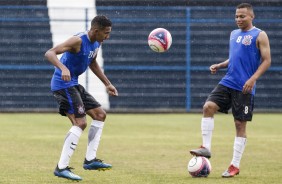 Treino da equipe sub-20 preparando para a Copa So Paulo de Futebol Jr