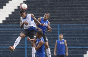 Treino da equipe sub-20 preparando para a Copa So Paulo de Futebol Jr