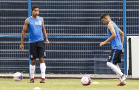 Treino da equipe sub-20 preparando para a Copa So Paulo de Futebol Jr
