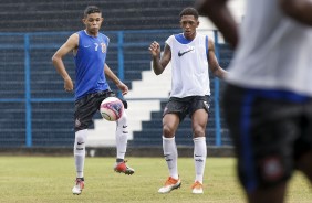 Treino da equipe sub-20 preparando para a Copa So Paulo de Futebol Jr