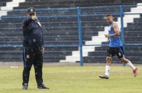 Treino da equipe sub-20 preparando para a Copa So Paulo de Futebol Jr