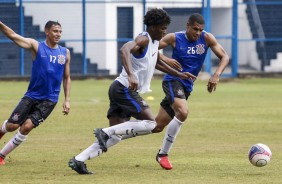Treino da equipe sub-20 preparando para a Copa So Paulo de Futebol Jr