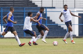 Treino da equipe sub-20 preparando para a Copa So Paulo de Futebol Jr