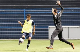 Treino do sub-20 preparatrio para Copa So Paulo de Futebol Jr