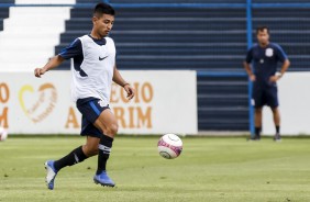 Treino do sub-20 preparatrio para Copa So Paulo de Futebol Jr