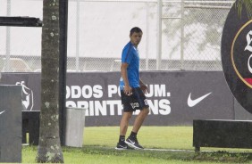 Romero durante treino da pr-temporada 2019