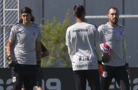 Treino de goleiros nesta pr-temporada 2019