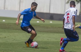 Sergio Daz durante jogo-treino contra o Nacional