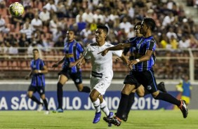 Fabrcio Oya passou em branco contra o Porto, pela Copinha 2019
