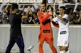 Gustavo também marcou contra o Porto, pela Copinha 2019