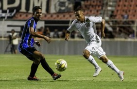 Janderson em partida contra o Porto, pela Copinha 2019, em Itu