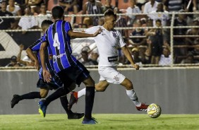 João Celeri entrou muito motivado para o jogo contra o Porto, pela Copinha 2019